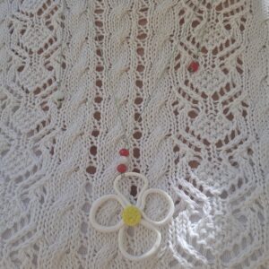 Cute long necklace daisy